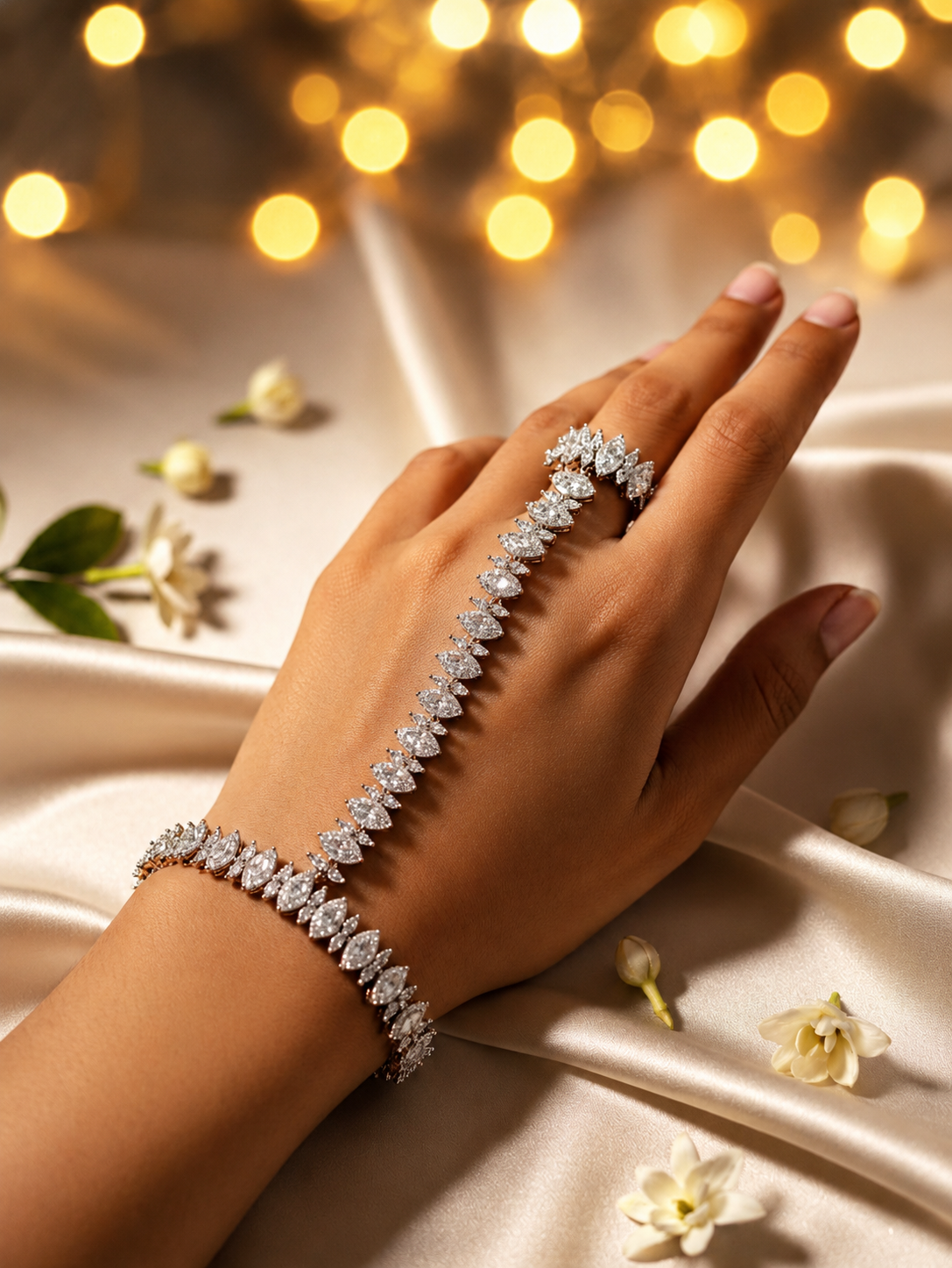Celestial Marquise Hand Bracelet (1 pcs)
