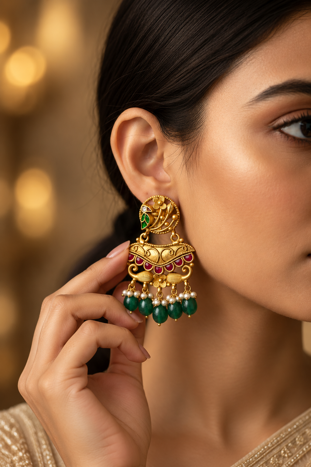 Heritage earrings (Silver 92.5)
