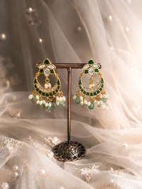Jadau Chandbali Earrings