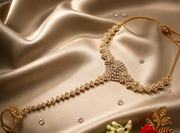AD diamond haath phool (1 pcs)