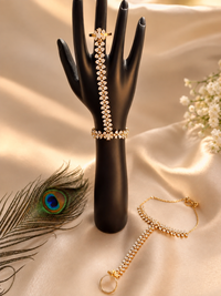 Celeste Floral AD Diamond Hand Harness