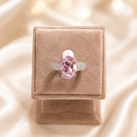 Blush Royale Oval AD Diamond Ring