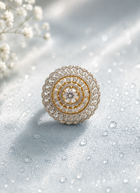 Royal Radiance Statement Ring