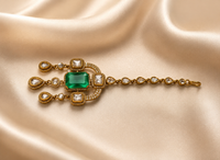 Emerald Noor Kundan Tikka
