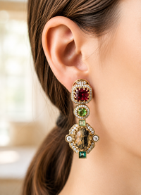 Ruby Moss Luxe Earrings