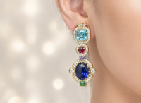 Royal Prism Drop Earring