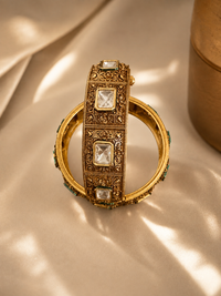 Royal Heirloom Polki Kundan Kada Set