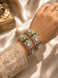 Maharani Kundan bangles