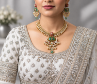 Meenakari Heritage Necklace Set