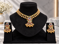 Jadau heritage necklace set