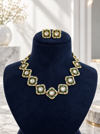 Jadau Necklace with Earrings
