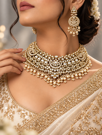 Noor Mahal Jadau Polki Choker Set