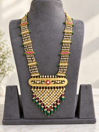 Rajwadi Noor Pearl Jadau Haar
