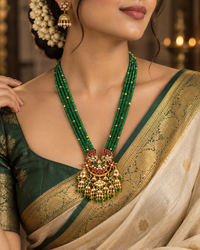 Emerald Rajwada Pendant Haar