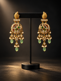 Heritage jadau Earrings (Silver 92.5)