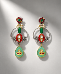 Fusion Earrings (Silver 92.5)