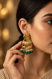 Heritage earrings (Silver 92.5)