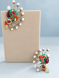 Statement earrings (Silver 92.5)