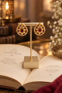 Jadav earrings (Silver 92.5)