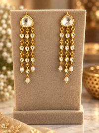 Jadav earrings (Silver 92.5)