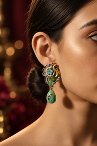 Fusion earrings (Silver 92.5)