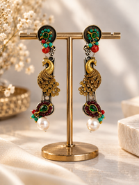 Fusion earrings (Silver 92.5)