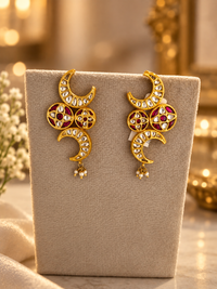 Jadav earrings ( Silver 92.5)