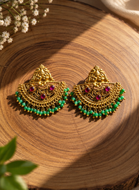 Silver 92.5 Heritage earrings