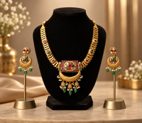Heritage necklace & earrings (Silver 92.5)