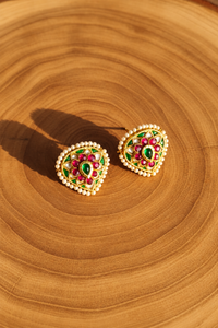 Jadav earrings (Silver 92.5)