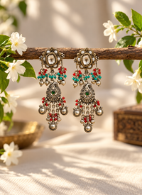 Fusion earrings (Silver 92.5)