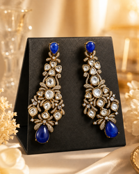 Midnight Sapphire Luxe Earrings