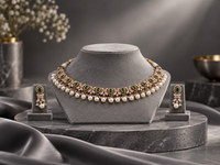 Emerald Pearl Royale Choker Set