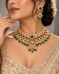 Jadau polki necklace (Monopoly)