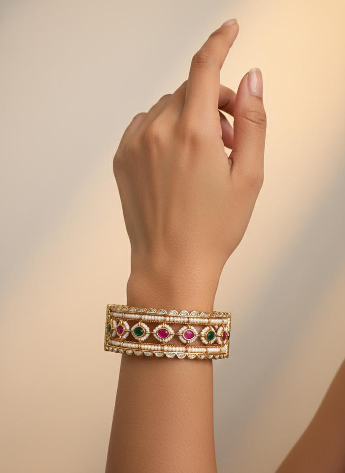 Timeless Traditional Jadau Bangles