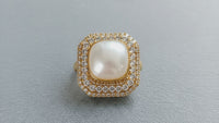 Ivory Royale Pearl Statement Ring